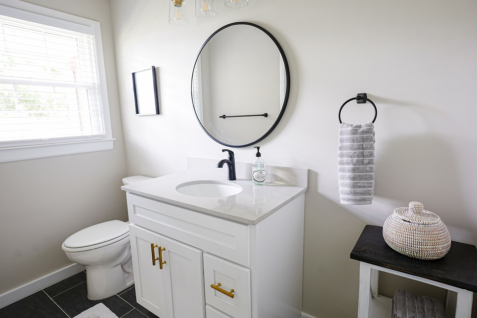 Bathroom in combs house